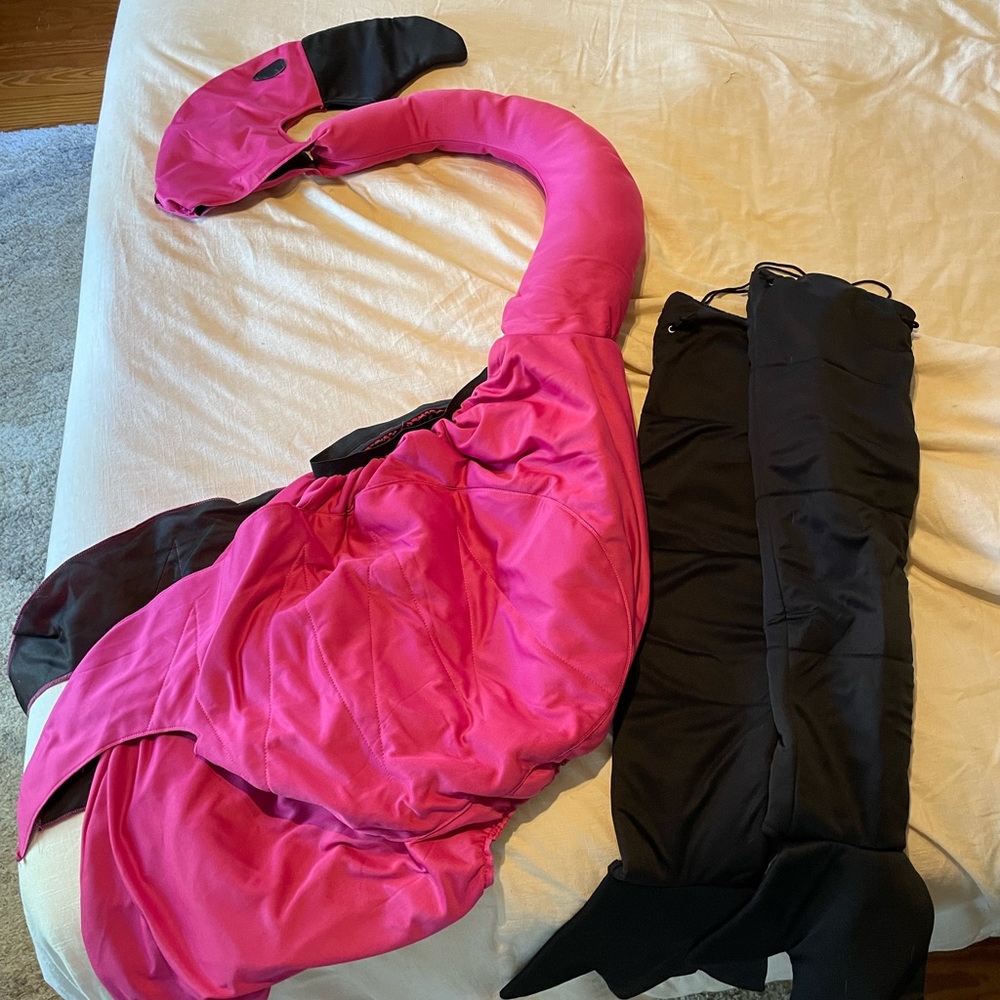 Flamingo costume — one size fits all — Halloween! Costume party!